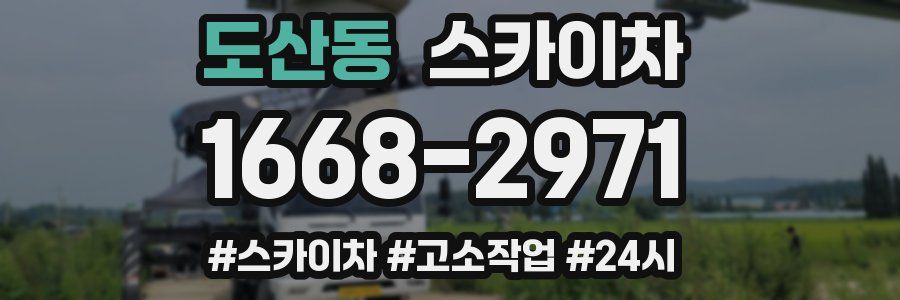 도산동 스카이차