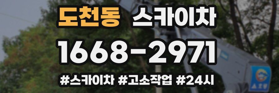 도천동 스카이차