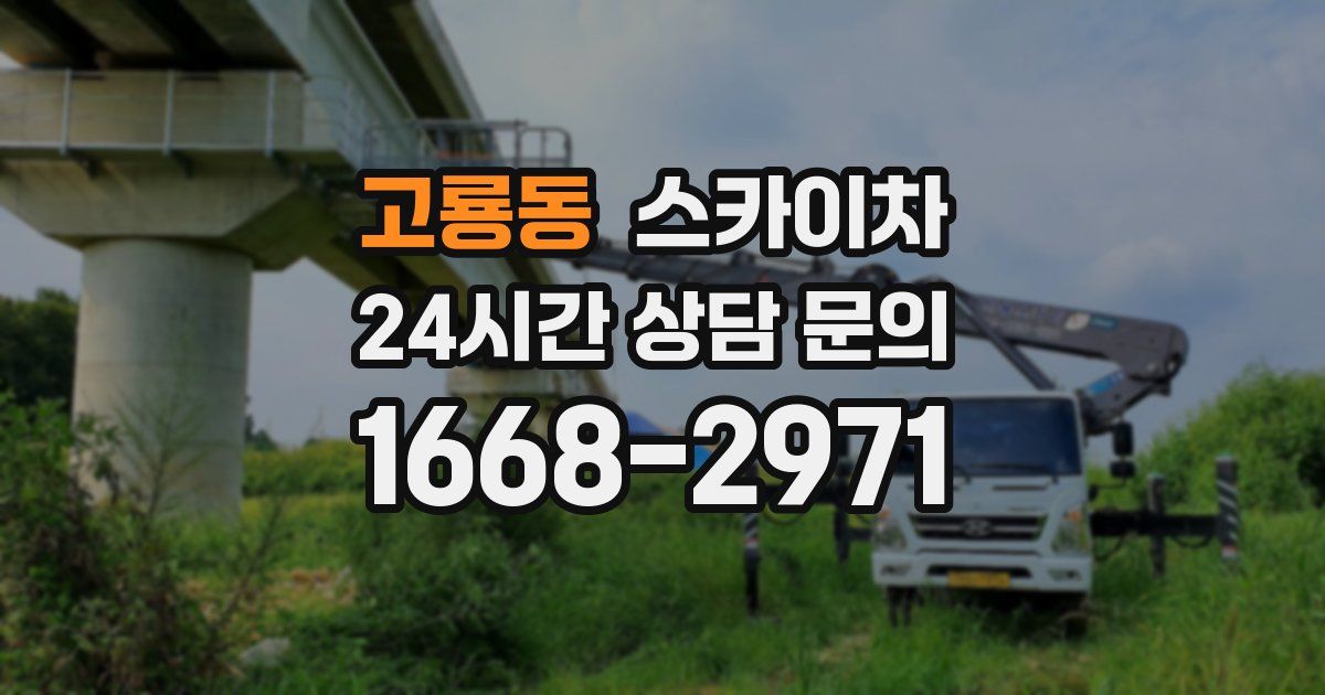 고룡동 스카이차