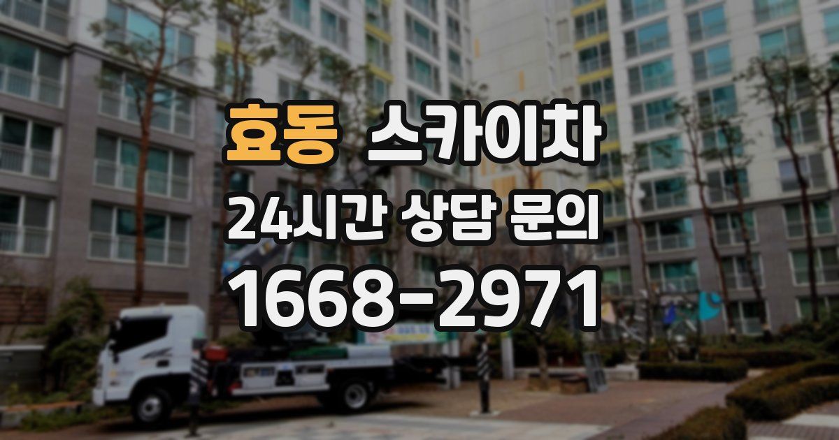 효동 스카이차