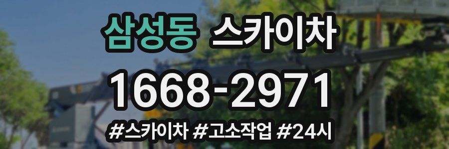 삼성동 스카이차