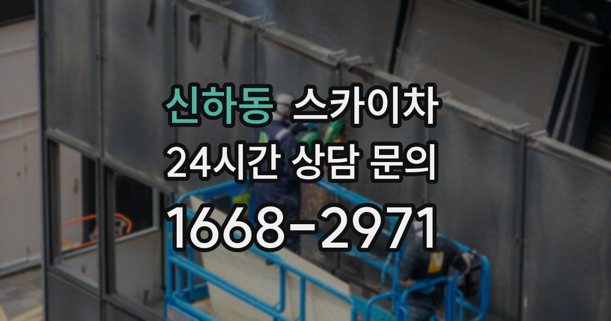 신하동 스카이차