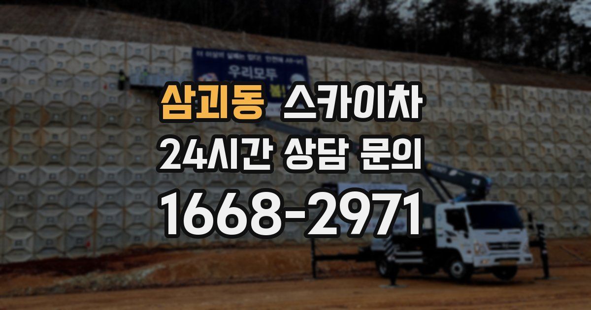 삼괴동 스카이차