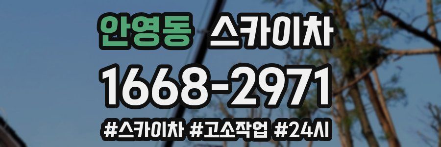 안영동 스카이차