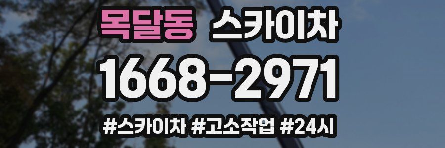 목달동 스카이차