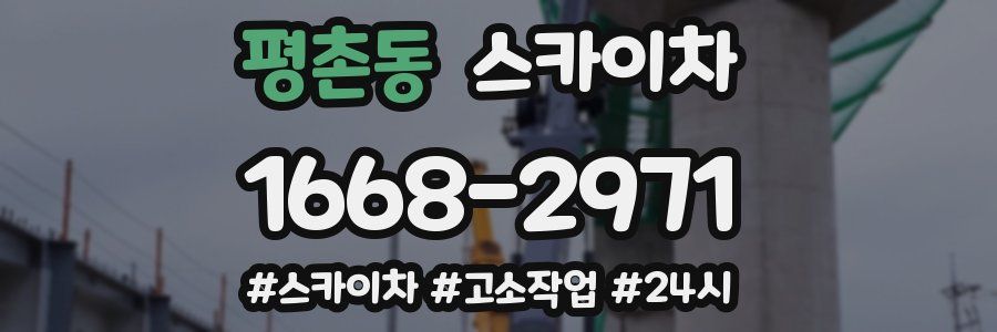 평촌동 스카이차