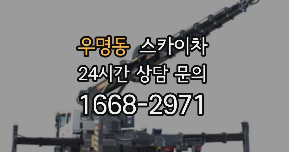 우명동 스카이차