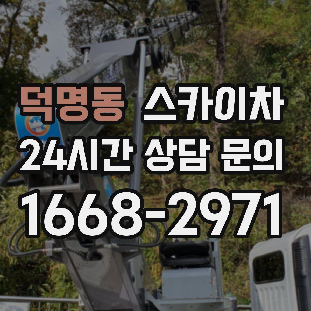 덕명동 스카이차