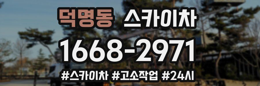 덕명동 스카이차