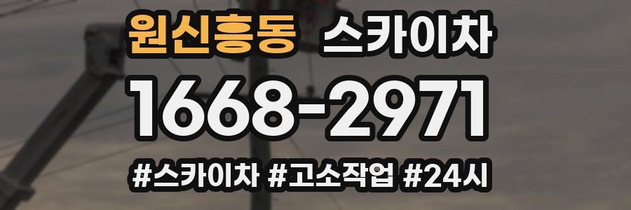 원신흥동 스카이차