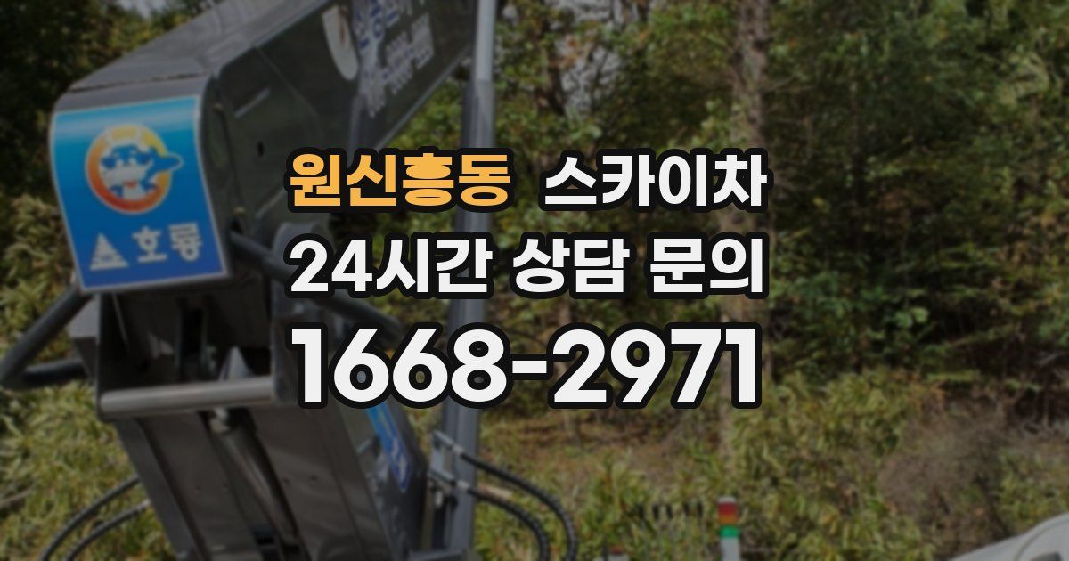 원신흥동 스카이차