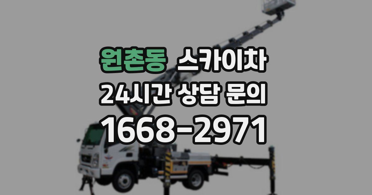 원촌동 스카이차