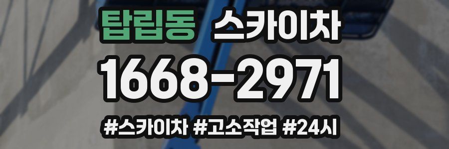 탑립동 스카이차