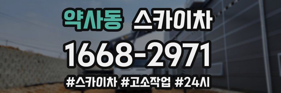 약사동 스카이차