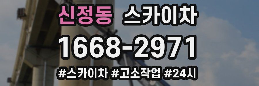 신정동 스카이차