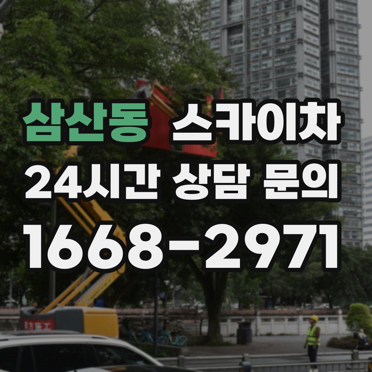 삼산동 스카이차