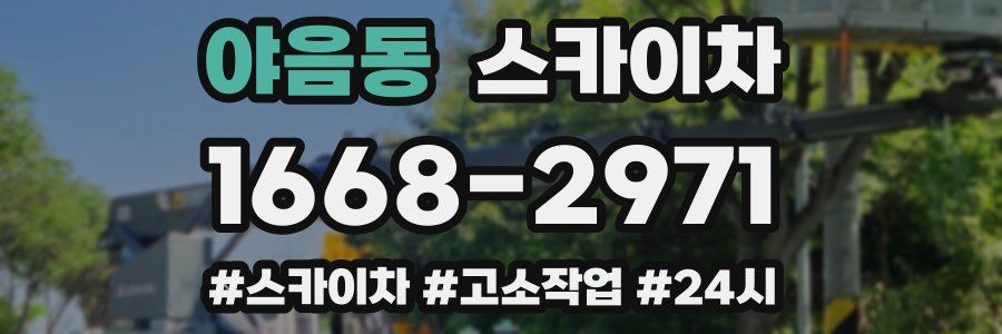 야음동 스카이차