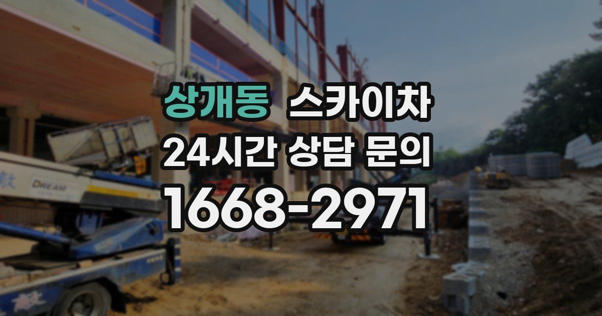상개동 스카이차