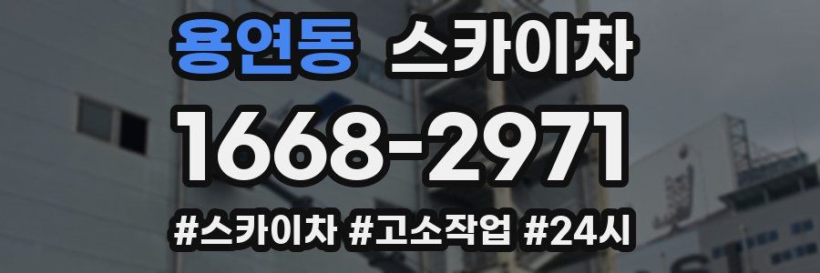 용연동 스카이차