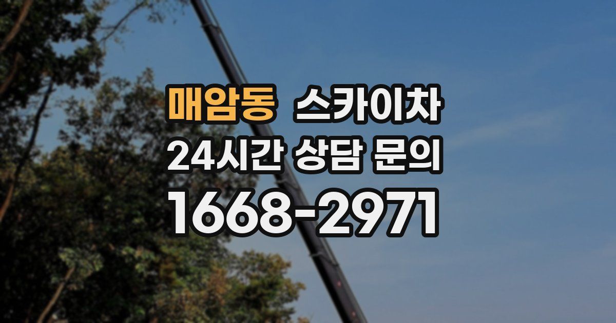 매암동 스카이차