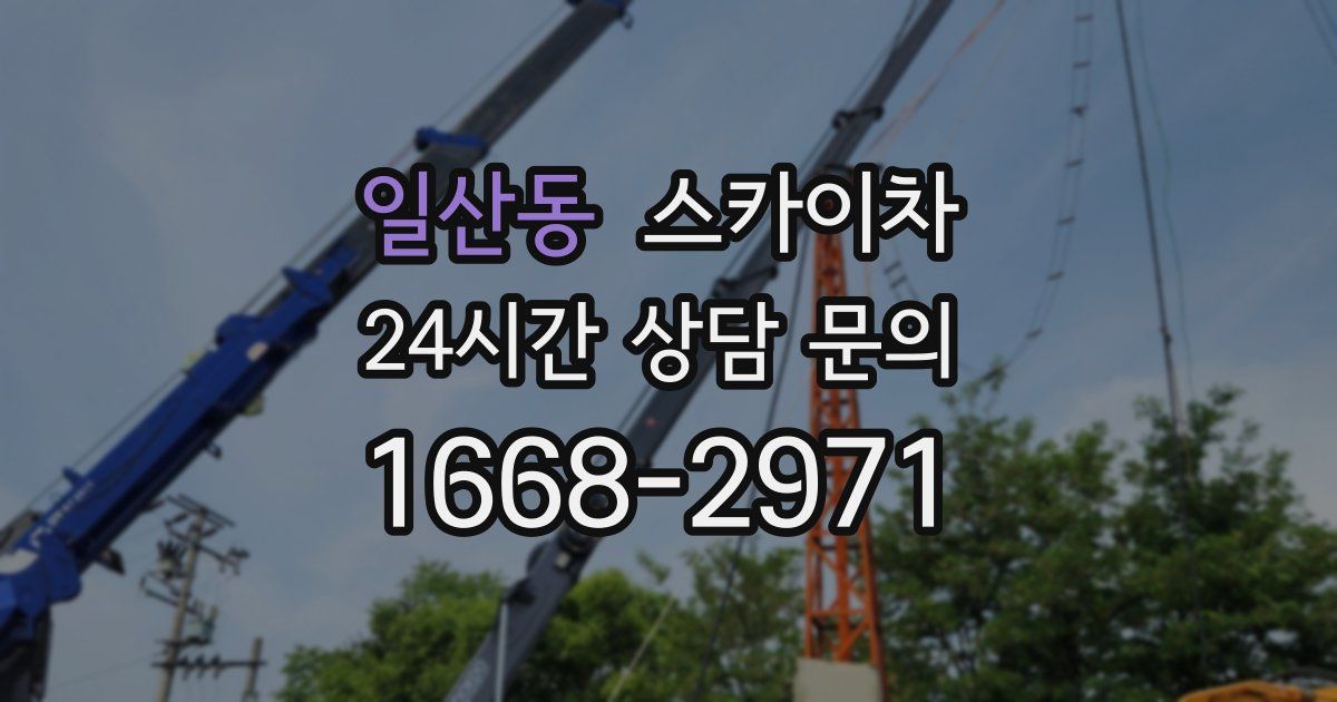 일산동 스카이차