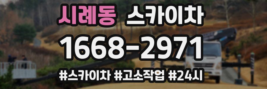 시례동 스카이차