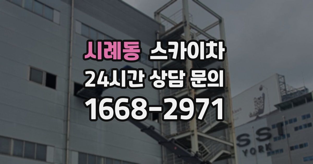 시례동 스카이차