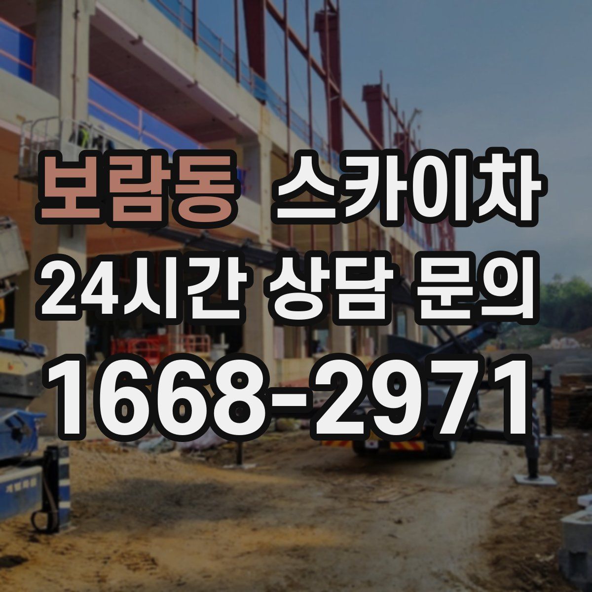보람동 스카이차