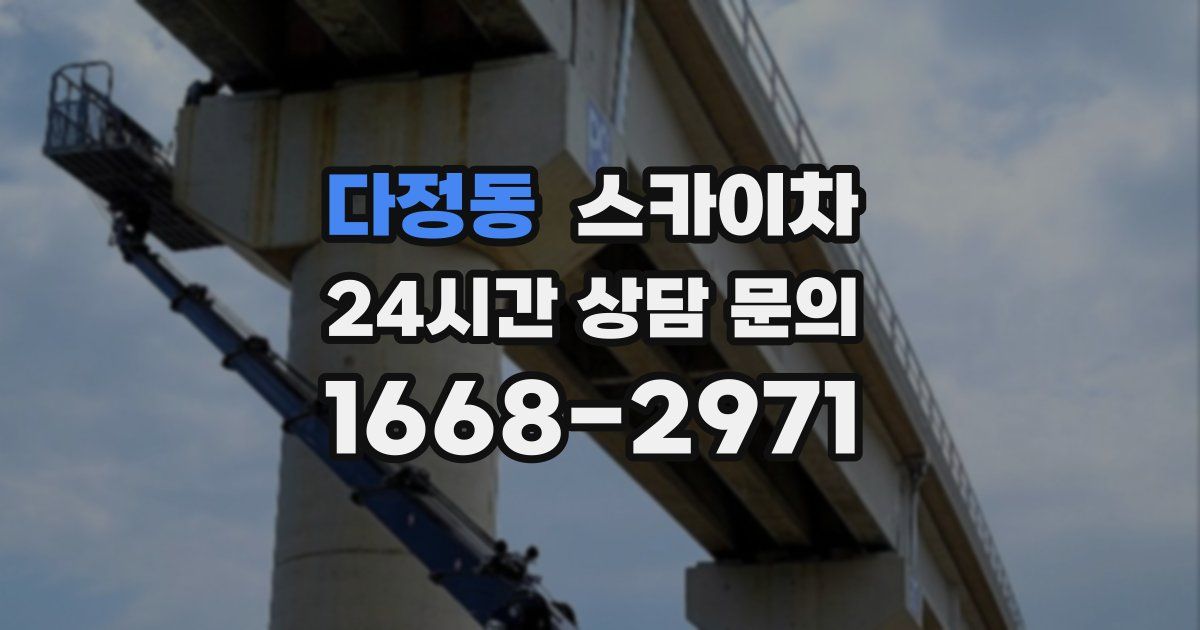 다정동 스카이차