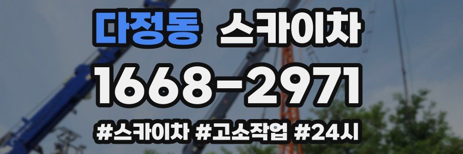 다정동 스카이차