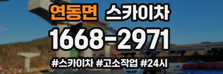 연동면 스카이차