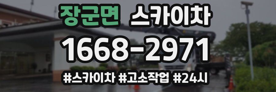 장군면 스카이차