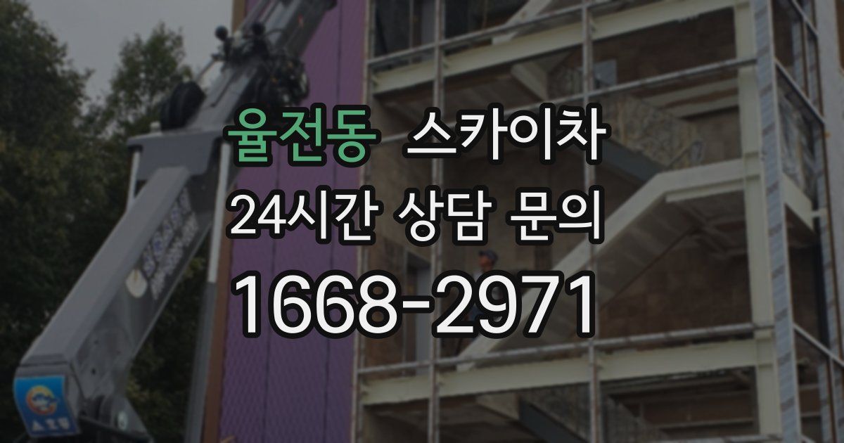 율전동 스카이차