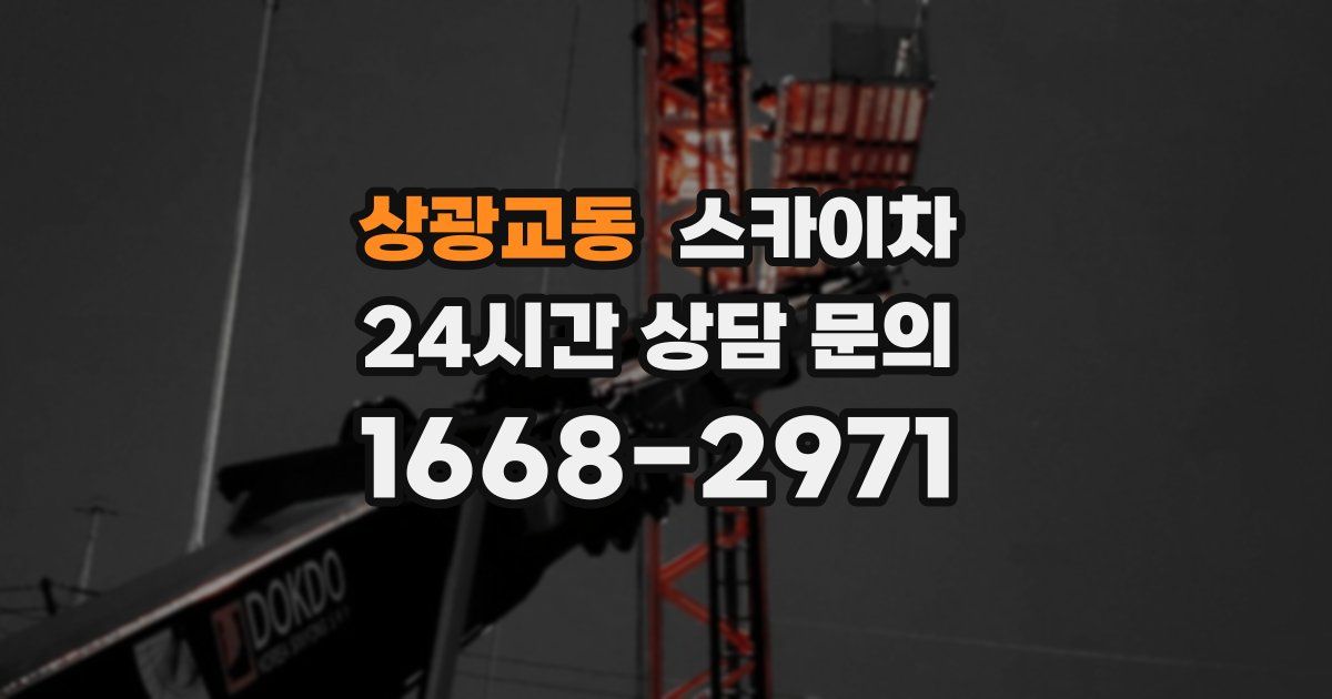 상광교동 스카이차