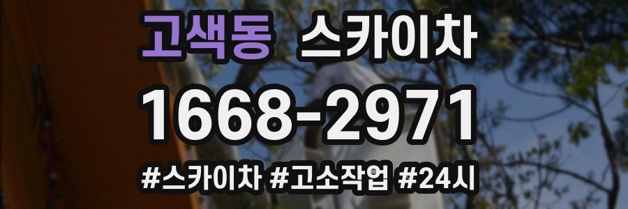 고색동 스카이차