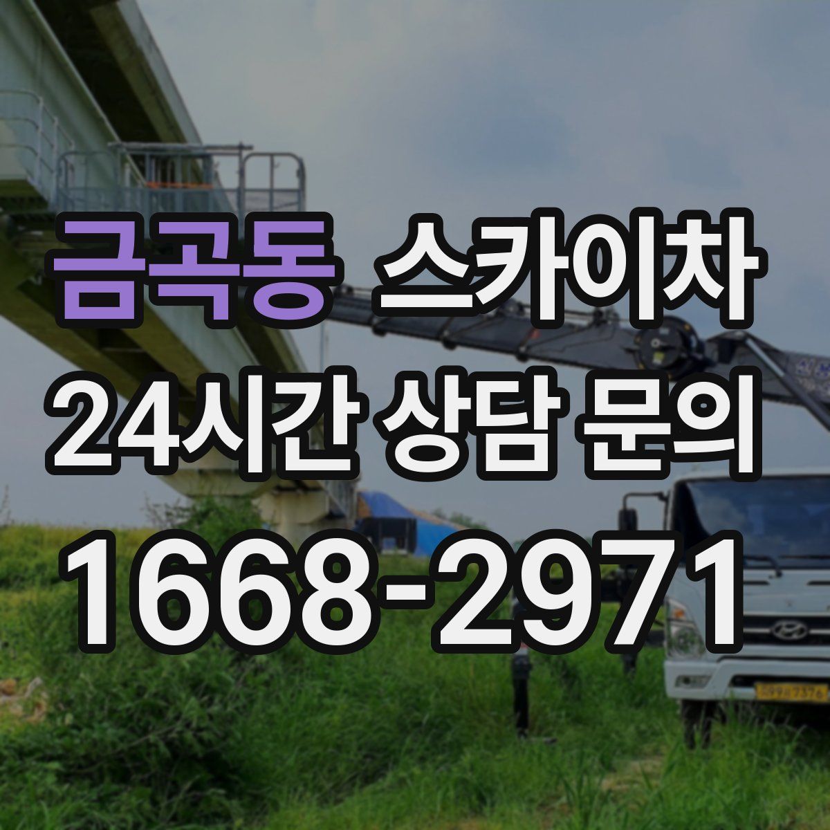 금곡동 스카이차