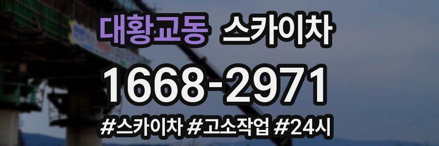 대황교동 스카이차