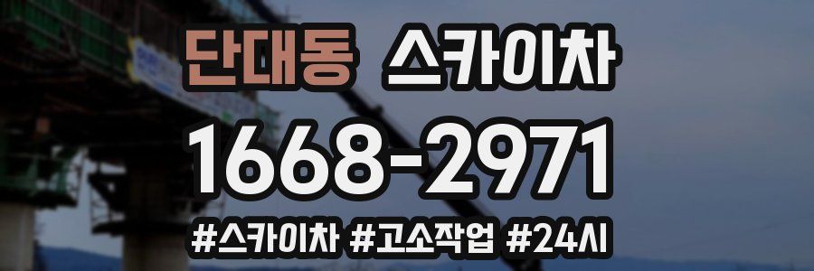 단대동 스카이차