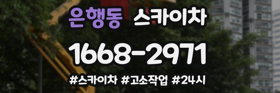 은행동 스카이차