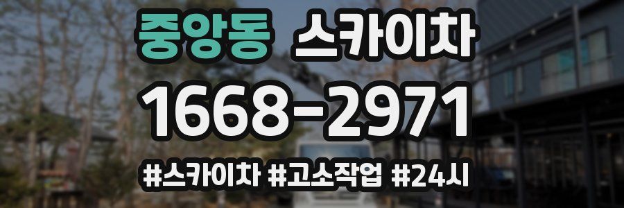 중앙동 스카이차