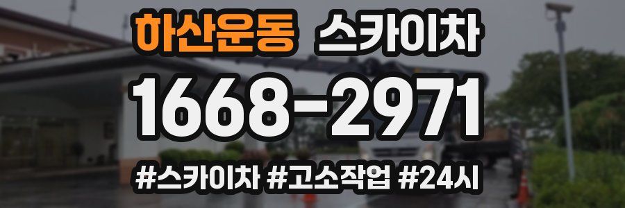 하산운동 스카이차