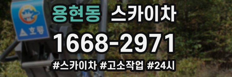 용현동 스카이차