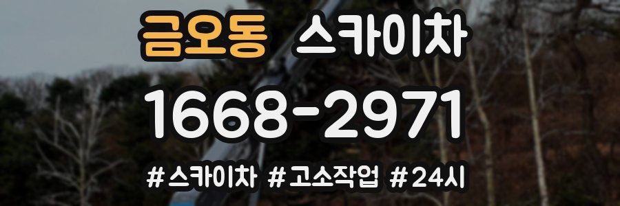 금오동 스카이차