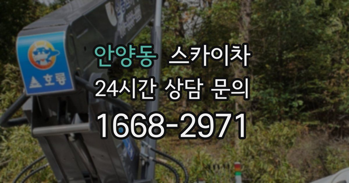 안양동 스카이차