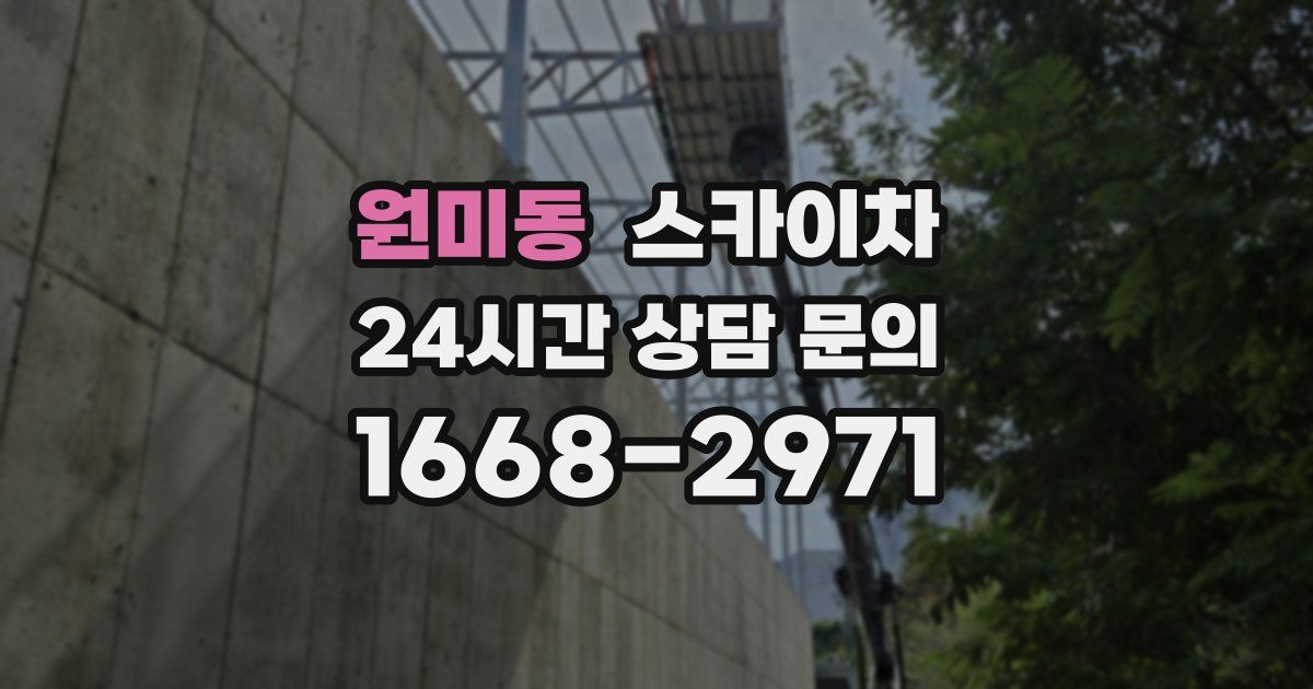 원미동 스카이차