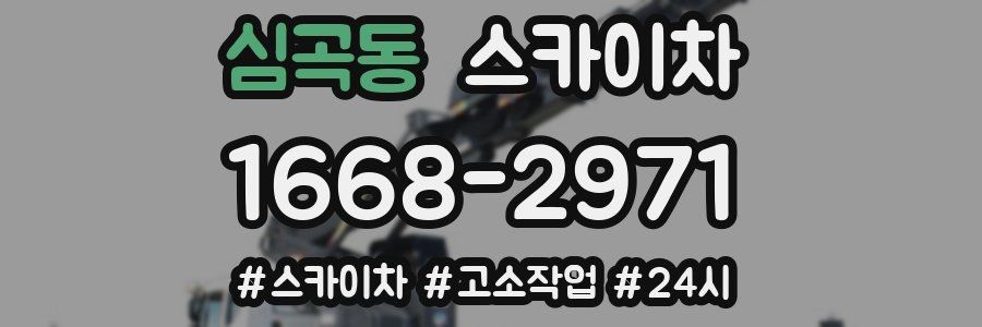 심곡동 스카이차