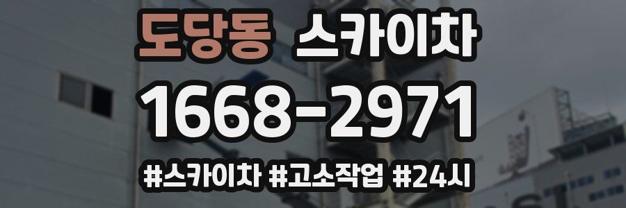 도당동 스카이차