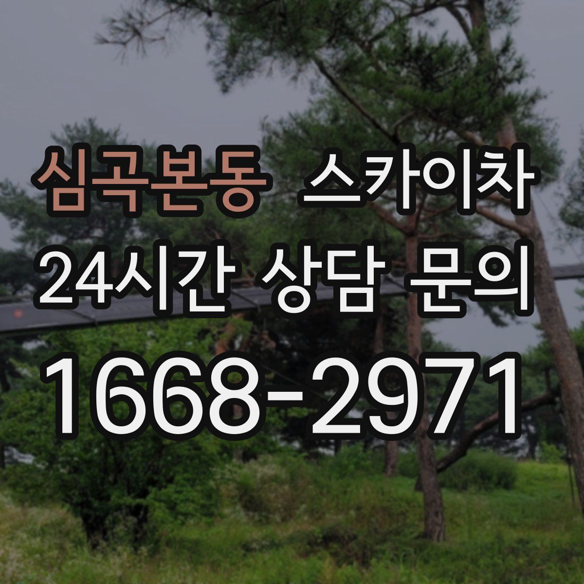 심곡본동 스카이차