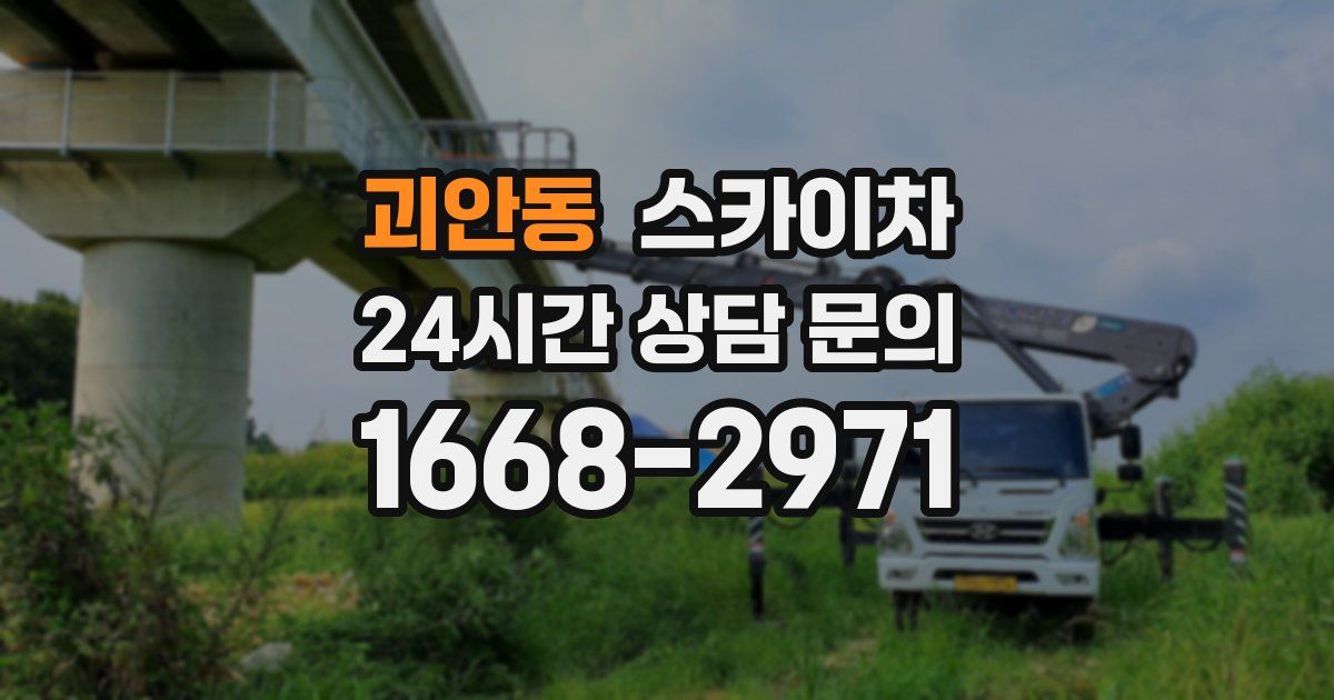 괴안동 스카이차