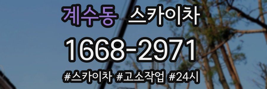 계수동 스카이차